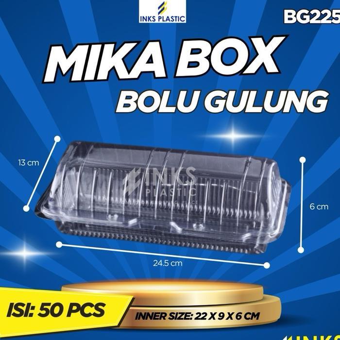 Mikabox Bg 225 Box Kue Roti Gulung Diskon Sell
