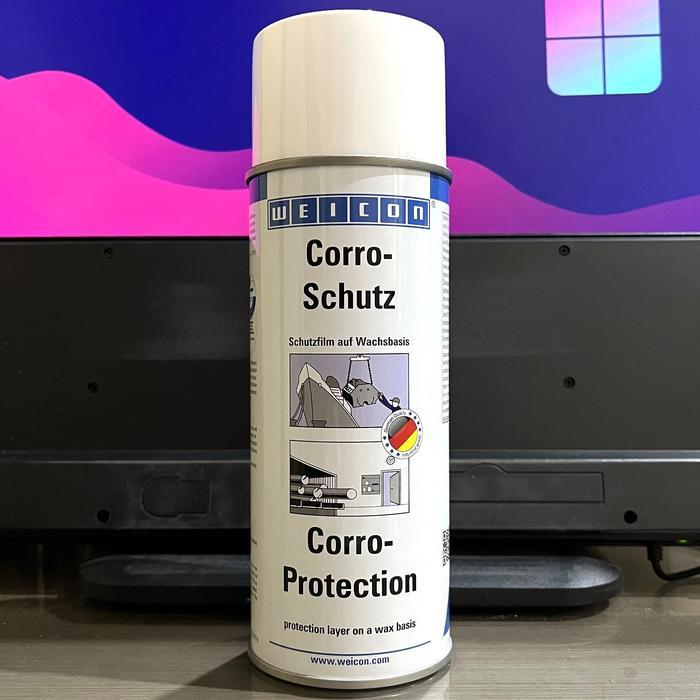 ASLI [DG] WEICON Corro Protection Spray 400 ml / Semprotan Pelindung Korosi Metal Logam ( TECTYL 506