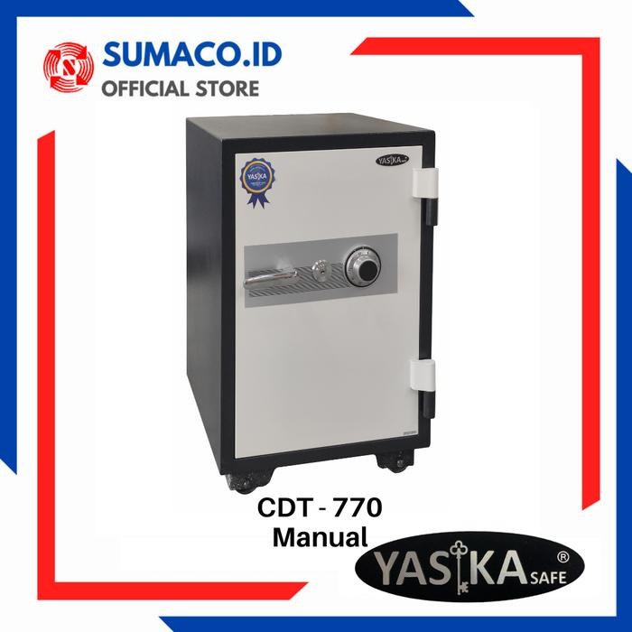 Brankas Tahan Api Yasika Safe - Cdt 770 (Manual) Promo 