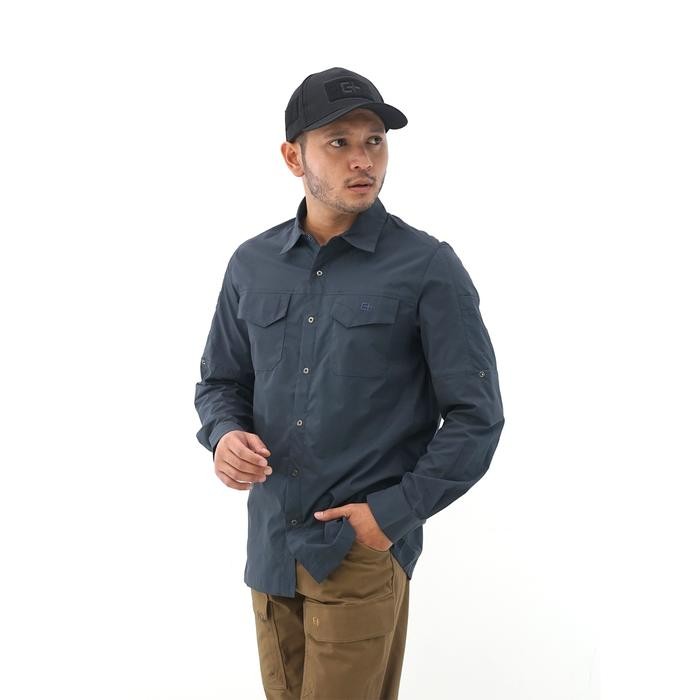 kwf6 Kemeja Pria Lengan Panjang Cartenz Tactical Akkadian New Colour