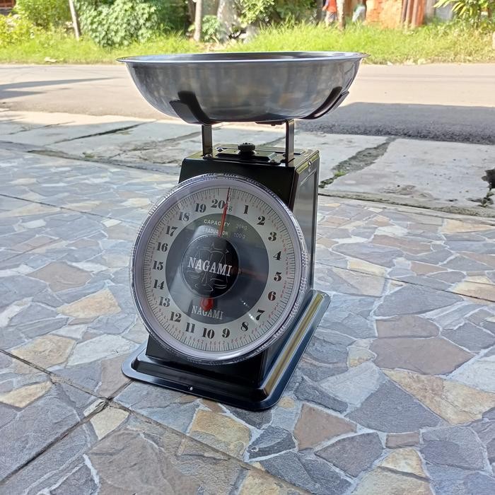 Timbangan Duduk 20kg Nagami , Timbangan Manual Duduk Jarum 20kg