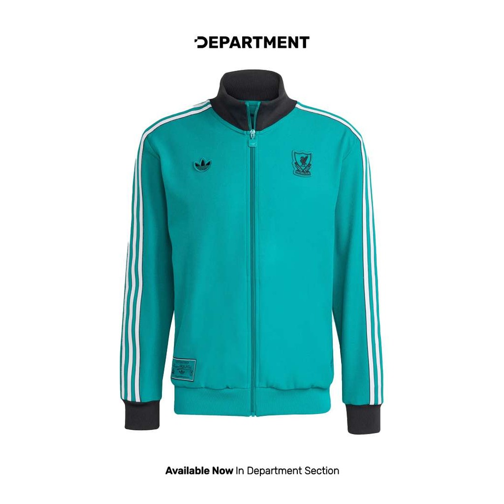 ADIDAS Jaket Bola Pria LIVERPOOL FC TERRACE ICONS JW5464 ORIGINAL