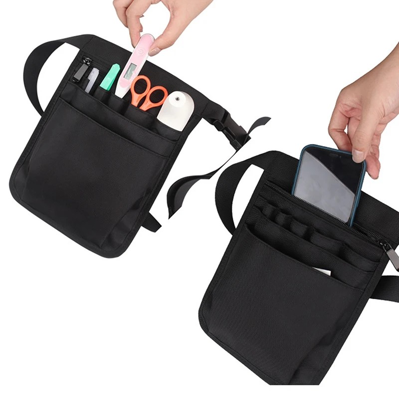 Tool Pocket Nurse Tool Storage Pack Hairstylist Technician Tool Storage Care Pocket Barber Bag Mini 