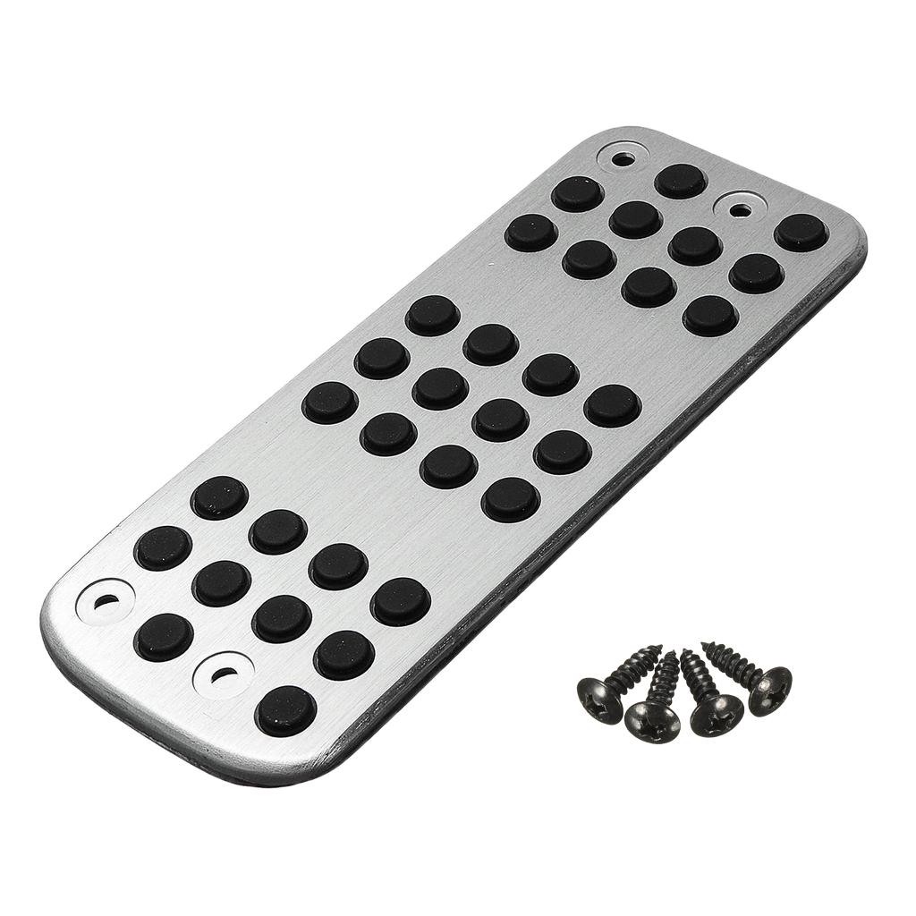 Aluminum Alloy Footrest Foot Rest Dead Pedal Pad Cover for Peugeot 206 206CC Left Handle Driver 206 