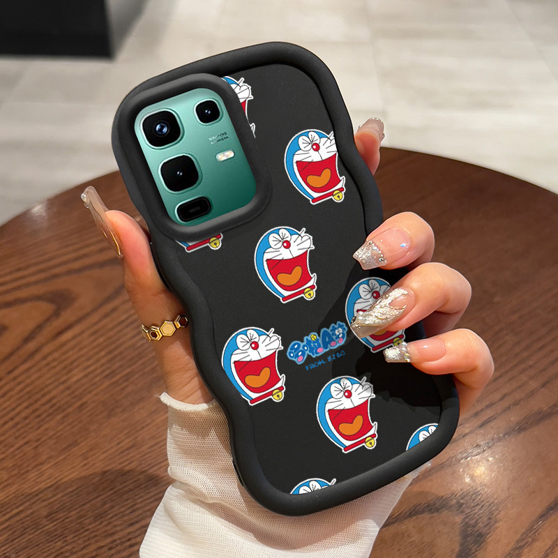 Casing HP Untuk Infinix Note 50 Pro 4G Note 50S 5G Note 50X 5G Case Kartun Wavy Edge Macaron Cesing 