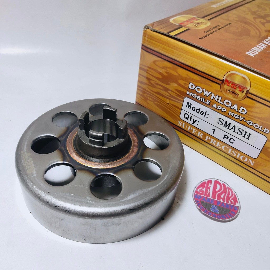 Lonceng Otomatis Kopling Smash Shogun 125 Mangkok kampas ganda Suzuki Smash Limited Item Barang Lang