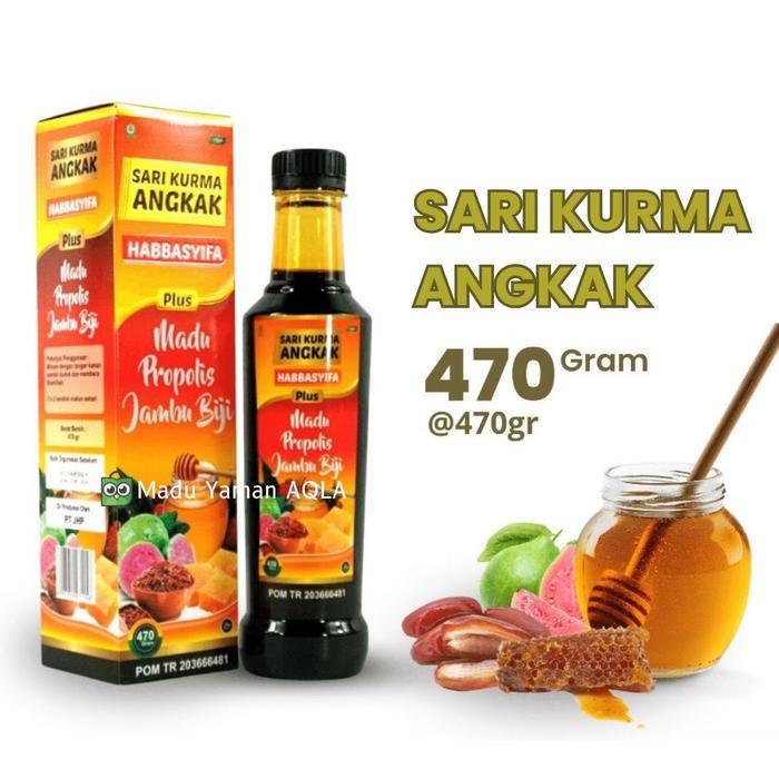 SARI KURMA MADU ANGKAK PLUS PROPOLIS PLUS JAMBU BIJI OBAT HERBAL