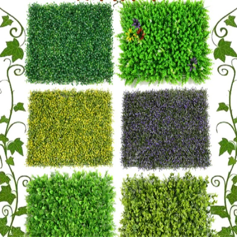 High quality Artificial Lawn Turf Plant Artificial Grass Lawns Carpet For Garden Decoration Hedge Pl