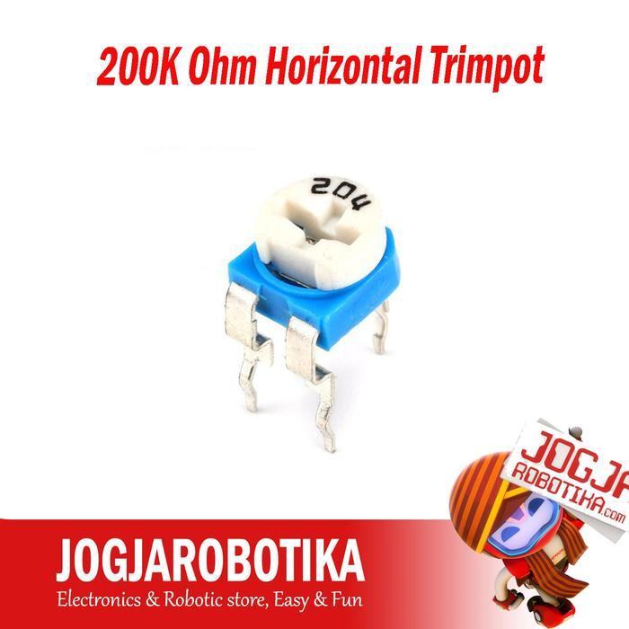 200K Ohm Horizontal Trimpot