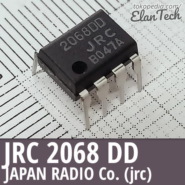 JRC2068DD / NJM2068DD JRC NJM 2068DD Ori Original Asli Elantech