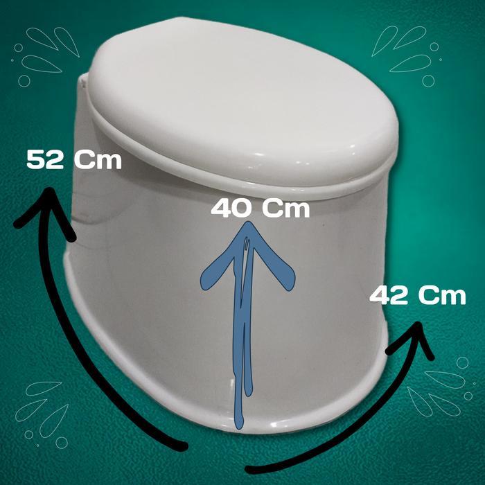 Kloset Duduk Portable / Kursi Kloset Jongkok