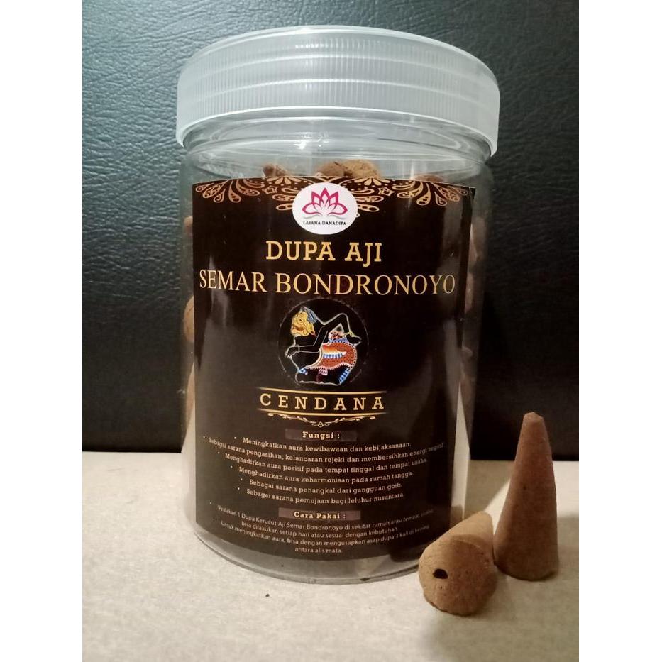 Terlaris Dupa Kerucut Aji Semar Bondronoyo Aroma Cendana 250 Gram
