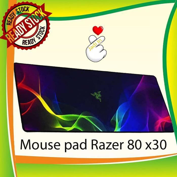 Terlaris MOUSEPAD GAMING RAZER 70x30 / MOUSE PAD 70 X 30 CM /MOUSE PAD GAMING SALE
