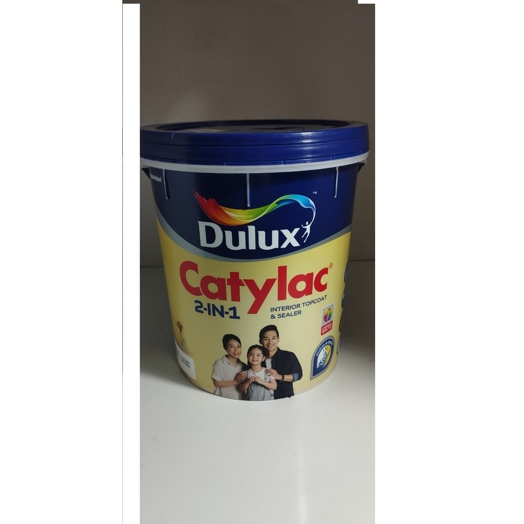 Cat Tembok Interior Dulux Catylac 2IN1 Interior Galon 5 Kg Sistem Tinting Bisa Request Warna