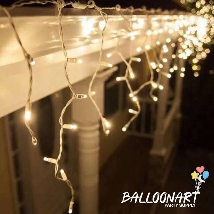 Lampu Led Tirai Tumbler/Lampu Natal Tirai