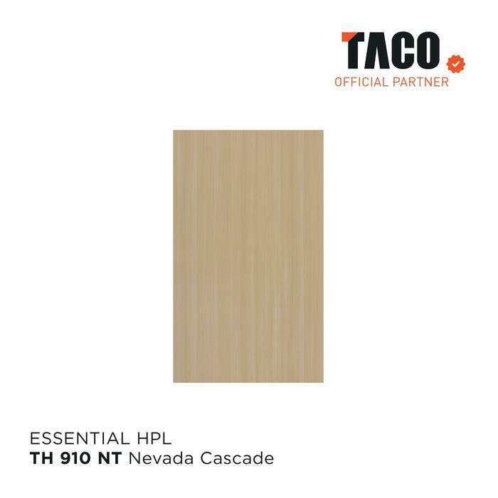 TACO Laminate HPL Serat Kayu Per 1 Lembar 122CM X 244CM - TH 910 NT Nevada Cascade
