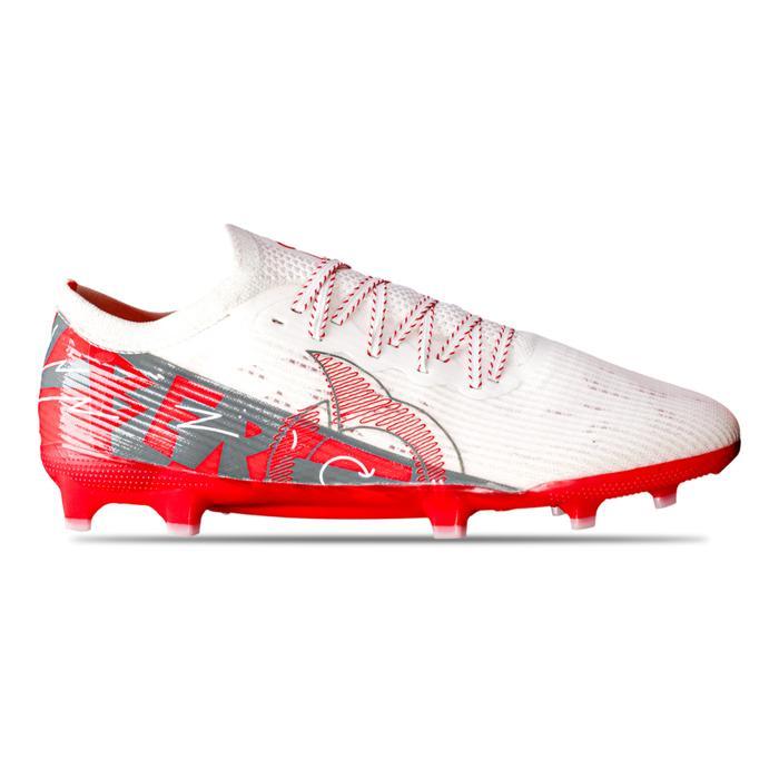 Sale Sepatu Bola Ortuseight X Rank Sports Catalyst Liberte V4 Fg Se - White/Ortred/Grey