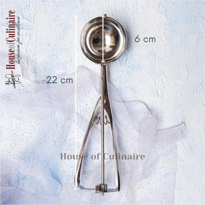 mp3n- Sendok Es Krim Besar Diameter 6 Cm Large Ice Cream Scoop Stainless