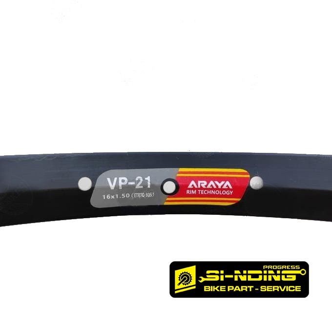 Rims Velg Velg Sepeda MTB 26 X 1.50 Lubang 36 Hole Alloy Hitam Ertro 559