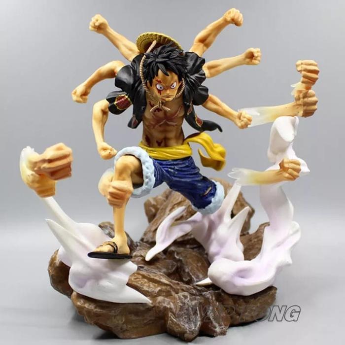 ACTION FIGURE ANIME MONKEY D LUFFY ONE PIECE P.O.P XXL PVC KODE 650