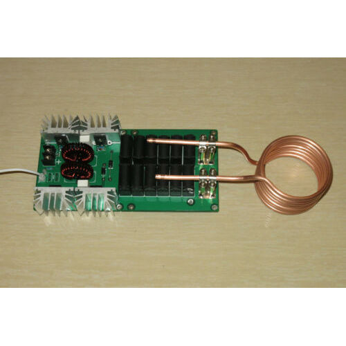 JUAL  ZVS Induction Heating Board 1800W Module Flyback Driver Heater + Tesla Coil +Fan PJZL0 BARU