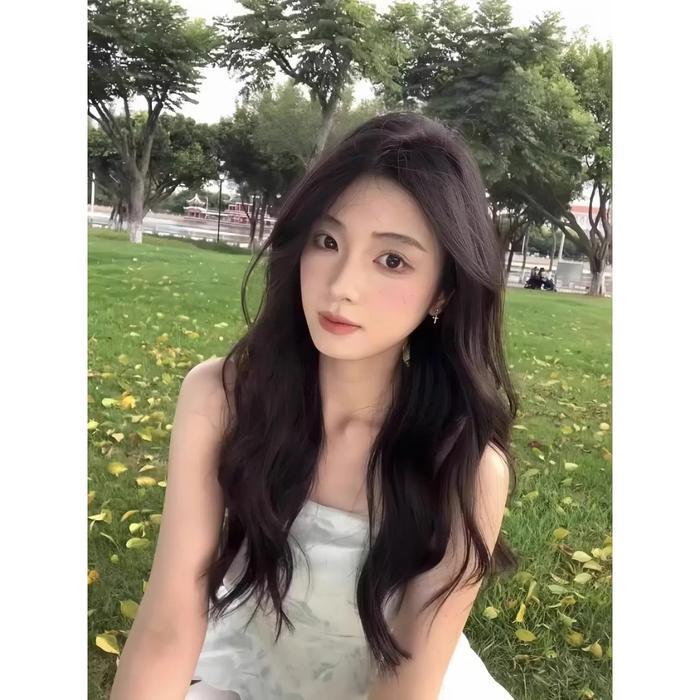 Wig Wanita Full Kepala Wig Rambut Panjang Curly Wig Panjang 60Cm Rambut Panjang Wanita Wig Curly