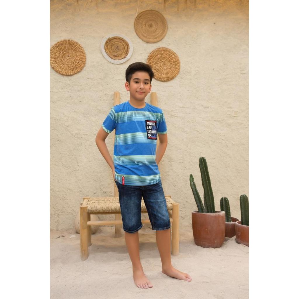 Little X eight Boy Noe T-Shirt - 3-4 tahun