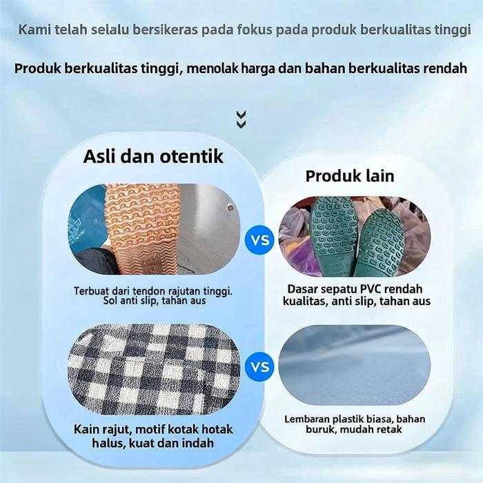 Sepatu Bot Pria Wanita Sepatu Bot Sawah Tahan Air Impor Sepatu Bot Tinggi Tahan Air Taman Nelayan