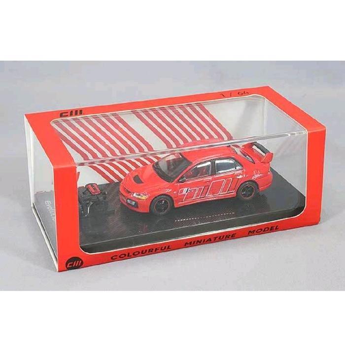 CM MODEL MITSUBISHI LANCER EVOLUTION IX 9 RALLIART RED