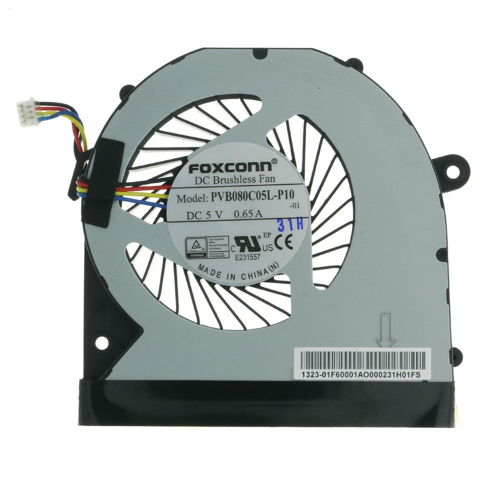 CPU Cooling Fan for Intel NUC 11 Pro NUC11TNH NUC11TNK 12 NUC12WSH NUC12WSK 13 NUC13ANH NUC13ANK 14