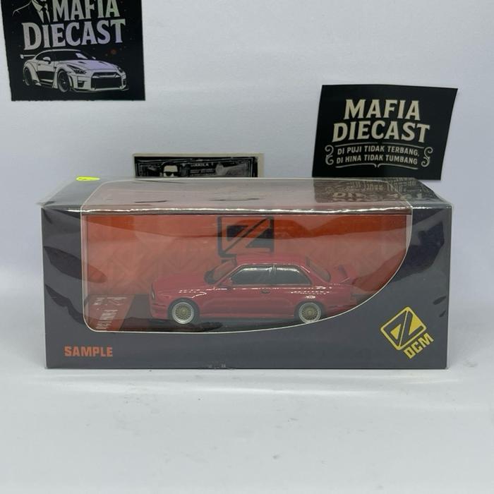DCM BMW E30 M3 RED NEW SEGEL