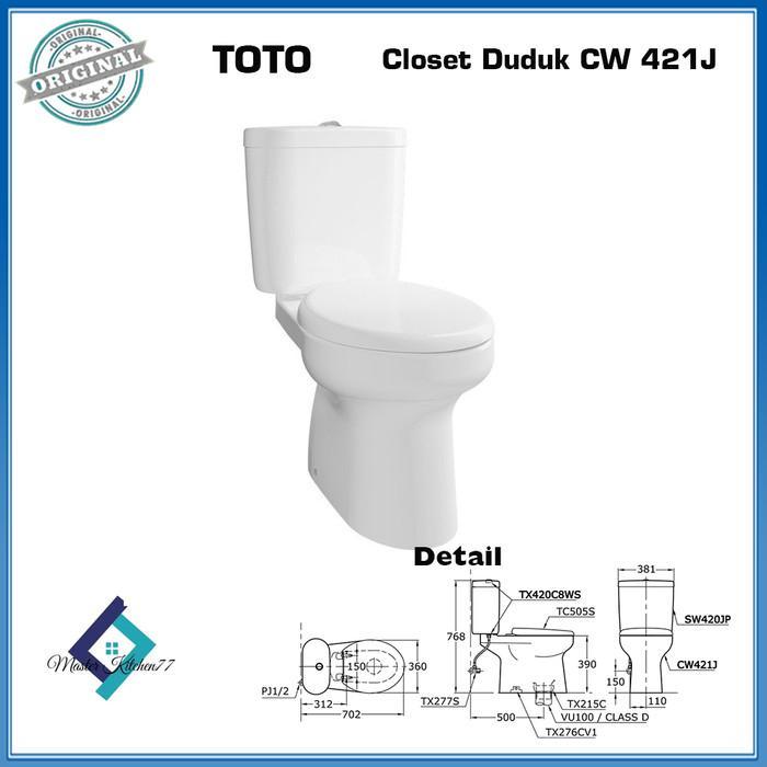 Tangki TOTO SW 420 JP / 420-8 Dual Flush