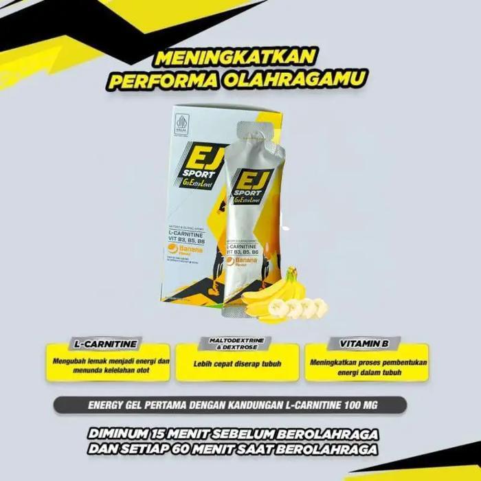 Extra Joss - Ej Sport - Energy Running Gel 1 Box Terlaris