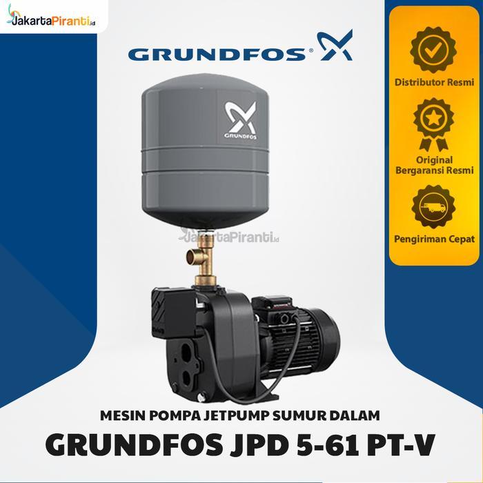Mesin Pompa Air Jetpump Grundfos JPD 5-61 PT - Grundfos JD Basic 5