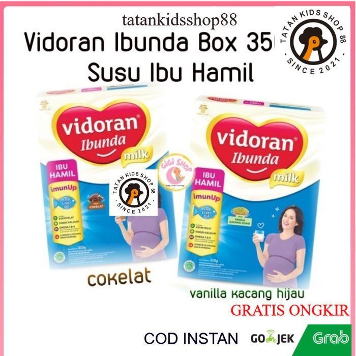VIDORAN Ibunda Susu Ibu Hamil 350 gr Rasa Coklat Kacang Hijau