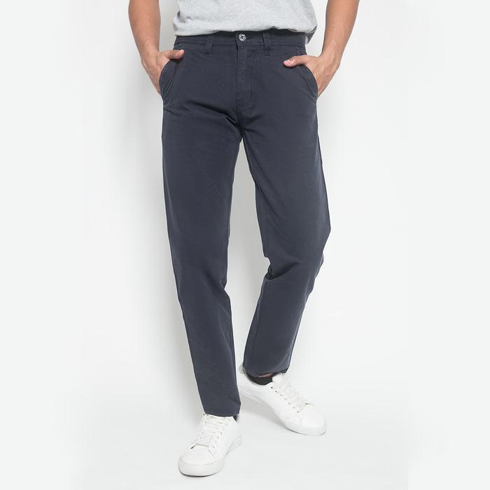 LGS - Celana Casual - Celana Chinos - Navy - Regular Fit - CCT.511.036.584.C - 28