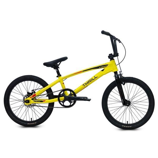 Thrill Fiery Pro XL Sepeda BMX 20 Inci Frame Alloy 6061 Internal Cable Routing - Kuning