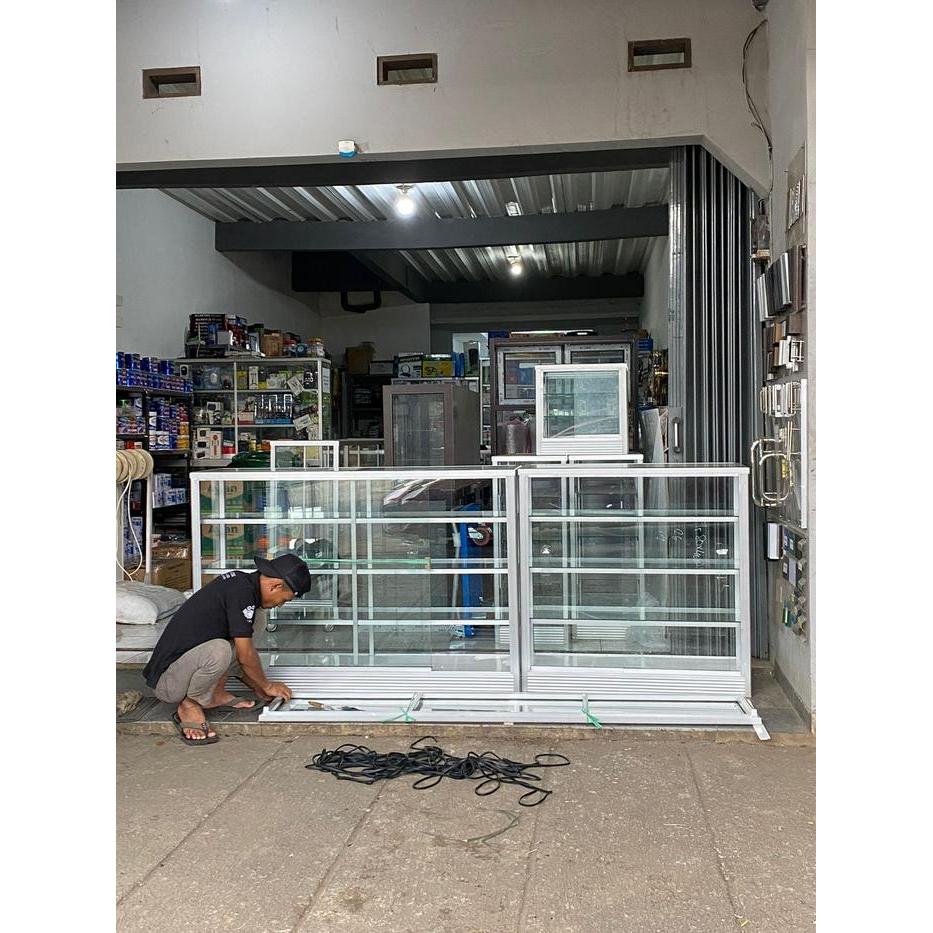 Etalase Kaca (BISA COD BANDUNG) - Etalase 1.2m
