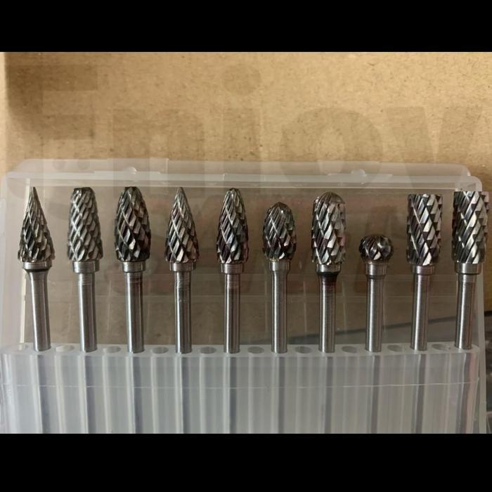 NEW Mata Tuner 10 Pc Porting Bor tuner 3MM X 6MM Carbide / Mata Bor
