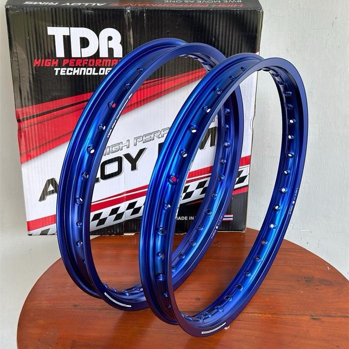 READYY VELG TDR 1SET BLUE GLOSSY RING 17 140 160 VELG JARI JARI TDR RING 17