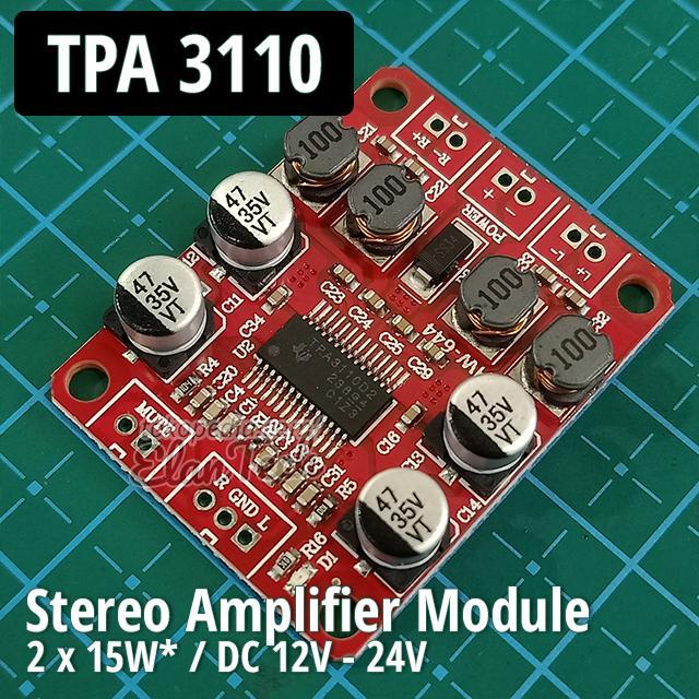 Modul TPA3110 Power Amplifier 2x15W Stereo HW-644 TPA 3110 Class D Elantech