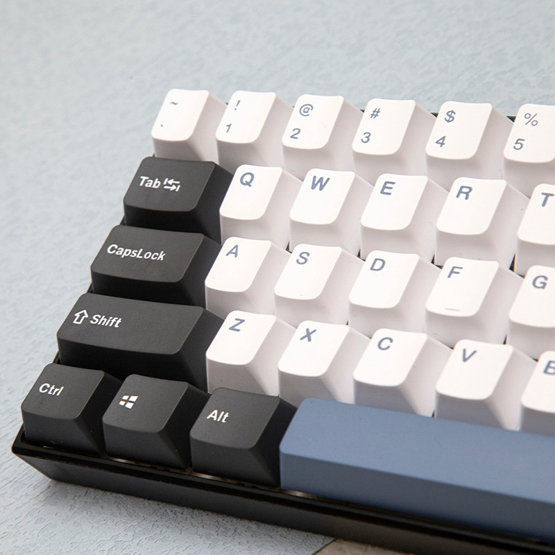 174 Keys GMK Arctic Keycaps PBT Double Cherry Profile Keycap For Mechanical Keyboard White Black