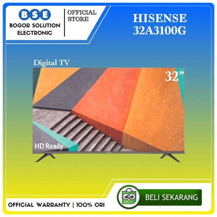 TV Hisense 32 Inci 32A3100G HD Ready Digital TV LED 32 Inch Hisense 32A3100