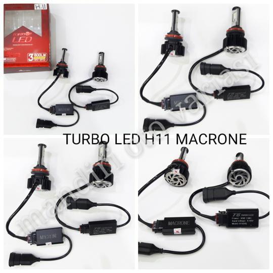 LED TURBO H11 MACRONE
