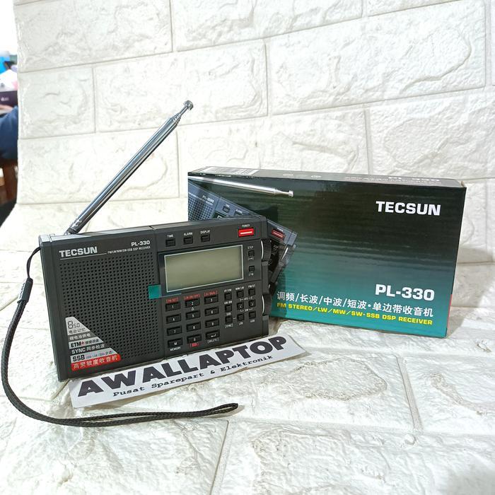 Ready Stok EM radio tecsun PL330 TECSUN PL-330 original full band digital lithium