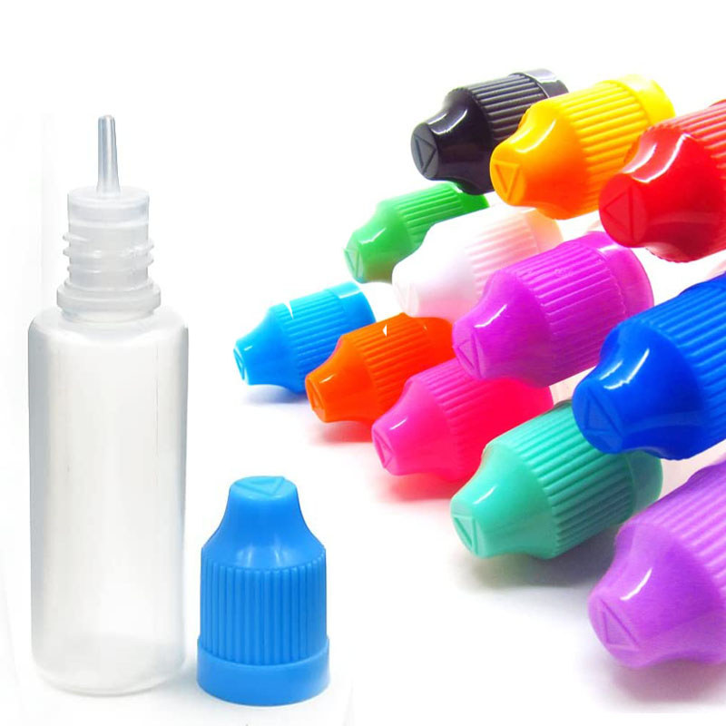 10pcs 3ml120ml Plastic Dropper Bottles Empty Squeeze Liquid Eye Dripper Containers with Child