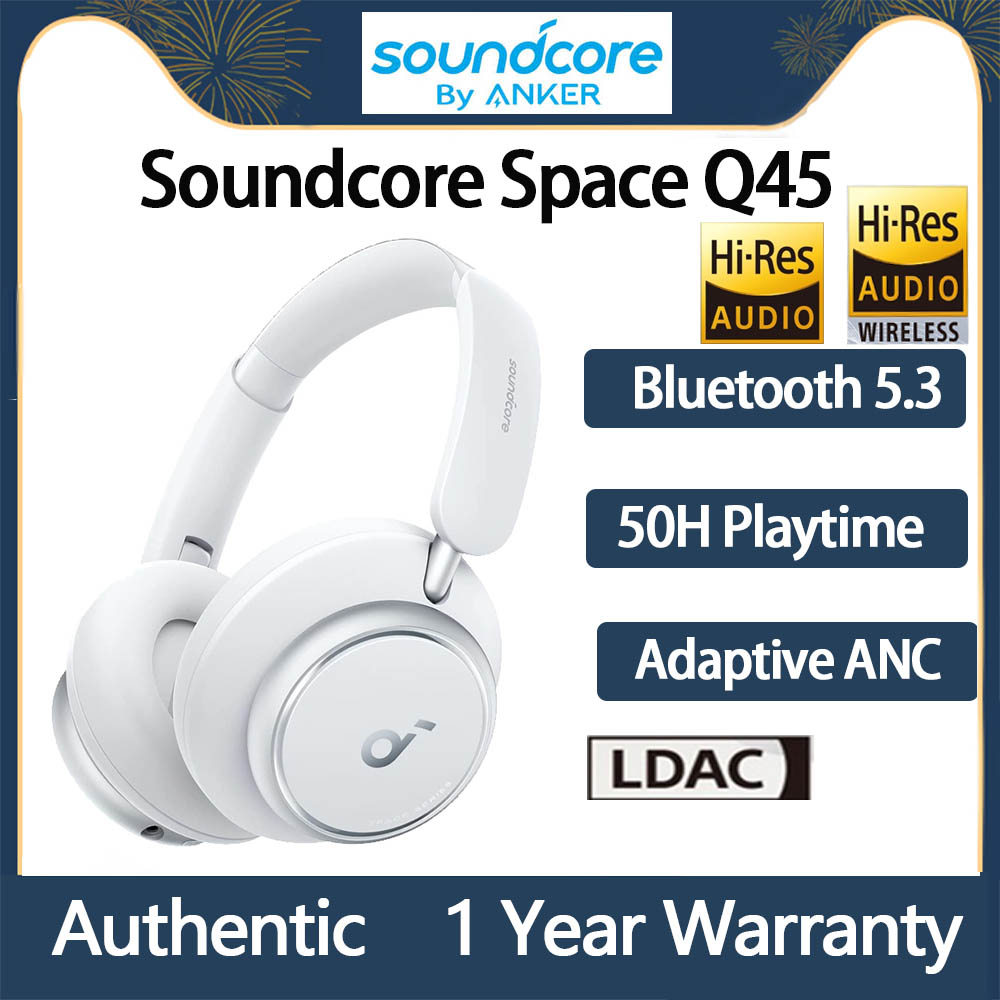 Original Anker Soundcore Space Q45 Wireless Bluetooth Headphone