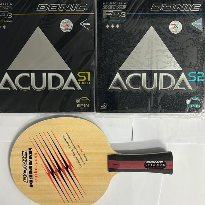 Donic Carbo Speed Acuda S1 S2 Set