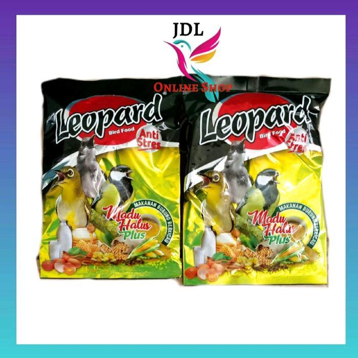Leopard Voer halus pakan burung pleci ciblek dll