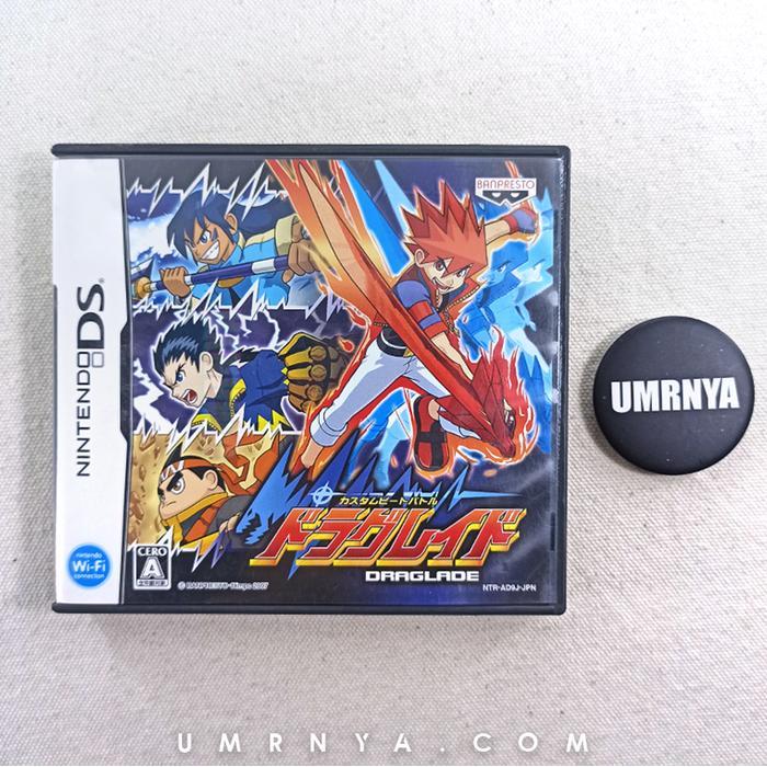 Kaset original Draglade Fight Nintendo DS NDS NDSL NDSi Fat 3DS